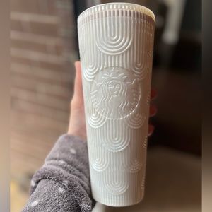 Pearl White Mermaid Venti Cold Cup STARBUCKS